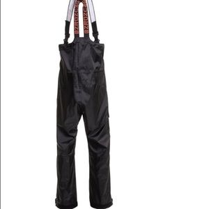 Grundens mens weather watcher sport fishing bib trousers. Size M. Black. Pants